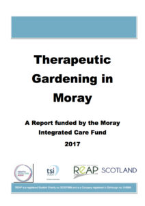 Moray ICF Therapeutic Gardening Report 2016-17